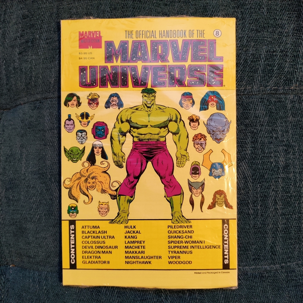 Marvel universe official handbook